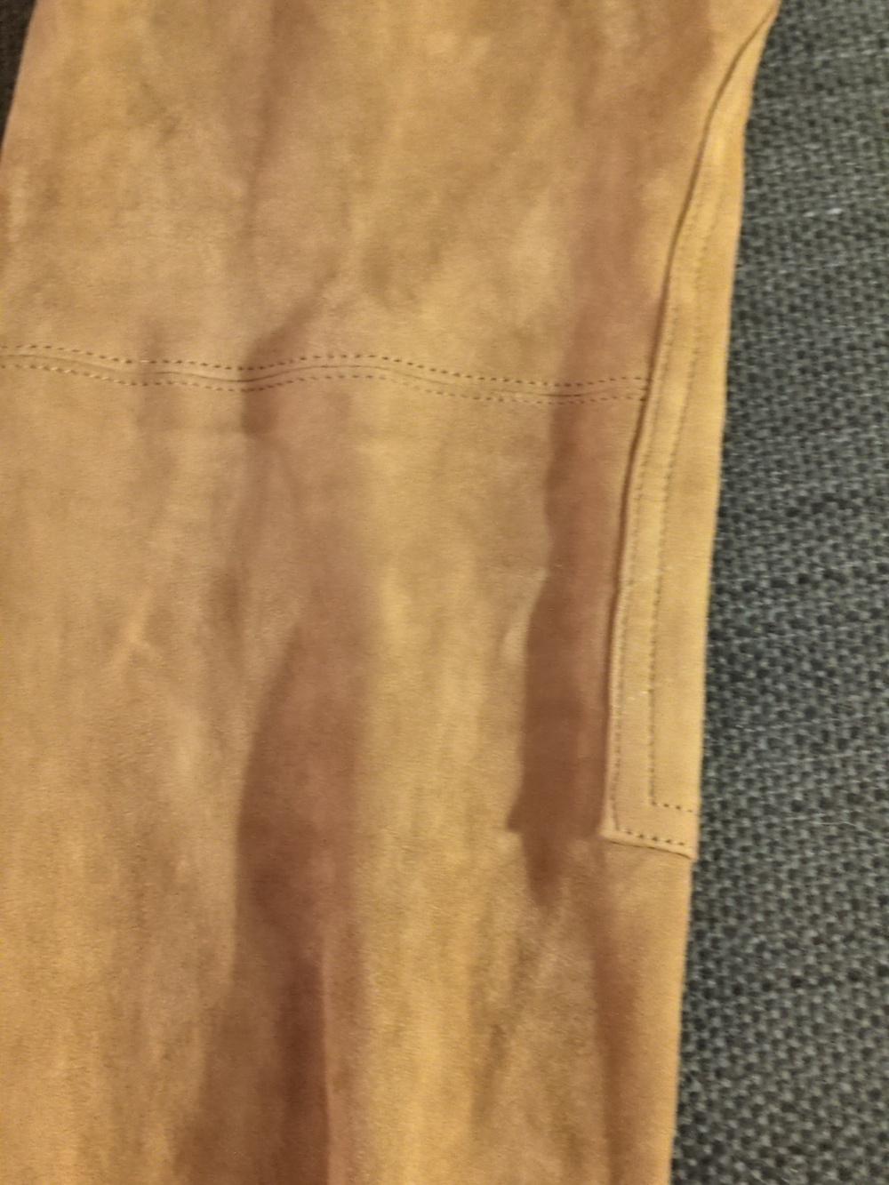 Suede Riding Breeches in Tan Ralph Lauren - Picture 10 of 16